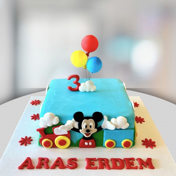 Balonlu Mickey 1