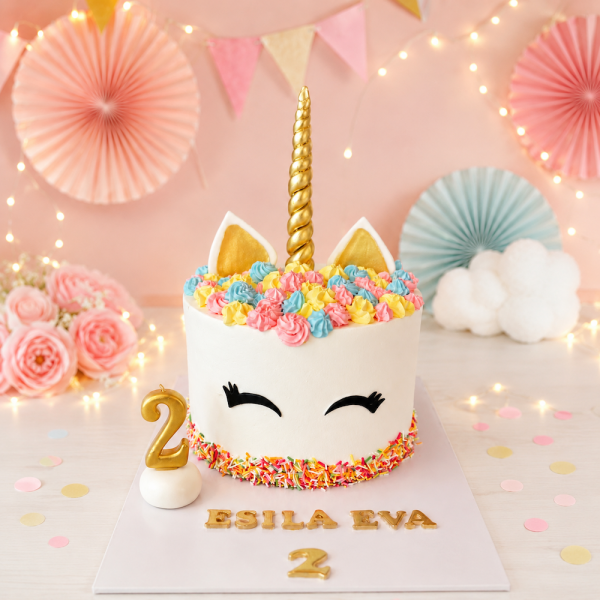 Kirpikli Unicorn