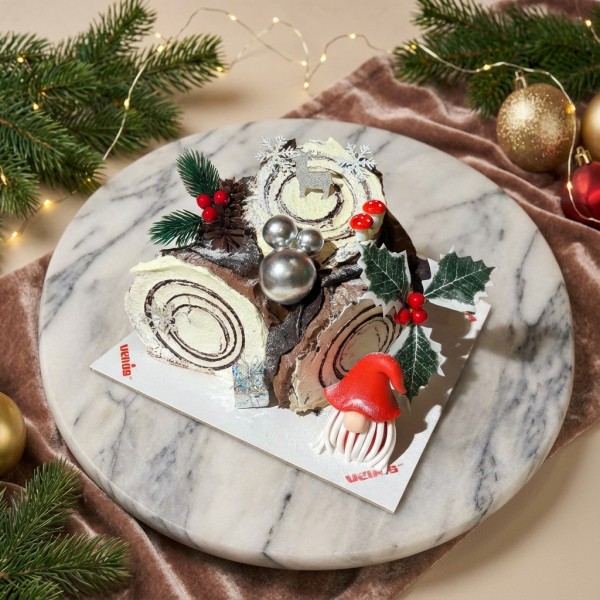 Kütük Pasta Gümüş 1