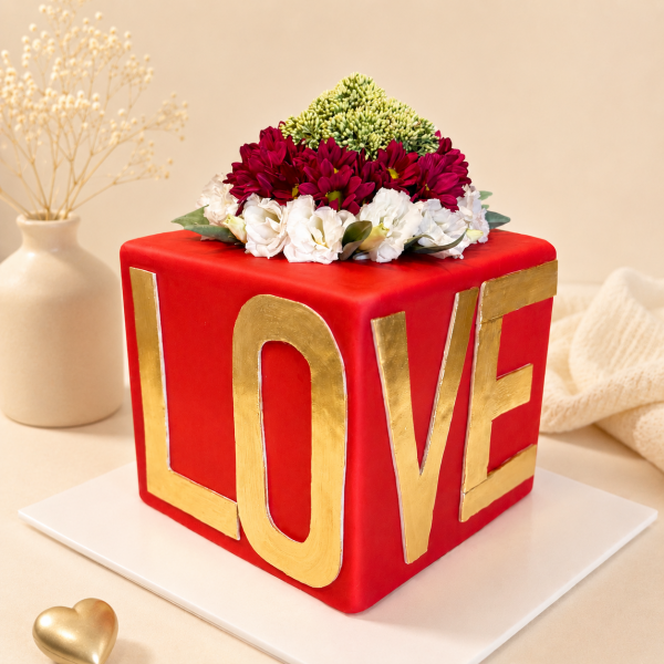 Kırmızı Küp Love