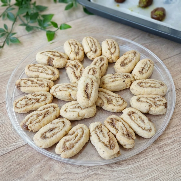Tahinli Cevizli Sarma Un Kurabiyesi 1
